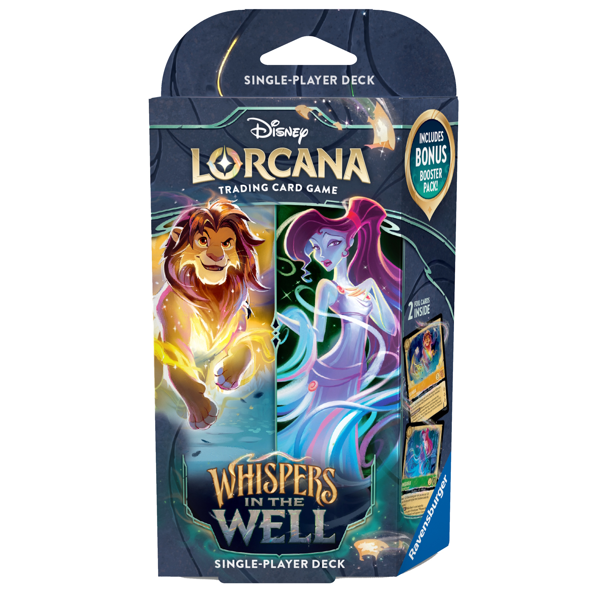 Disney Lorcana - Whispers in the Well - Starter Deck Amber & Emerald (Englisch)