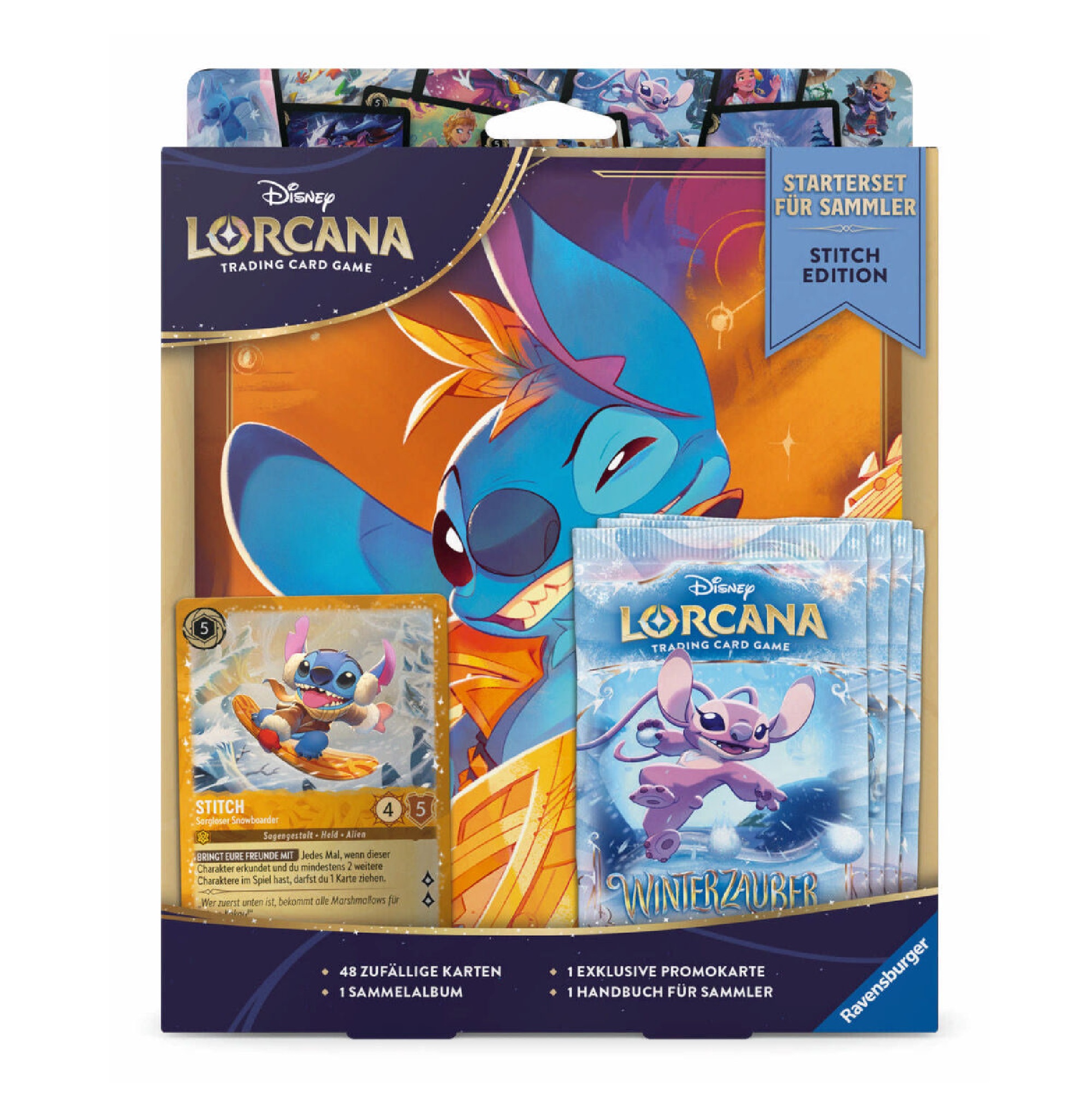 Disney Lorcana - Winterzauber - Starterset - Stitch Edition (Deutsch)