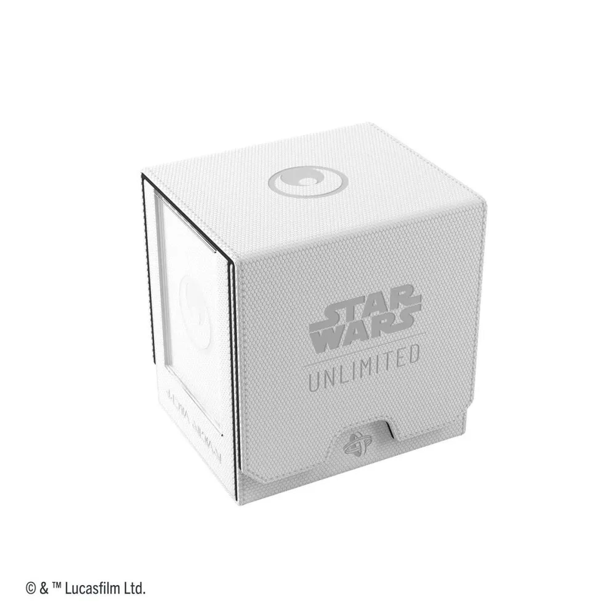 Star Wars Unlimited Twin Suns Deck Pod - White/ Black