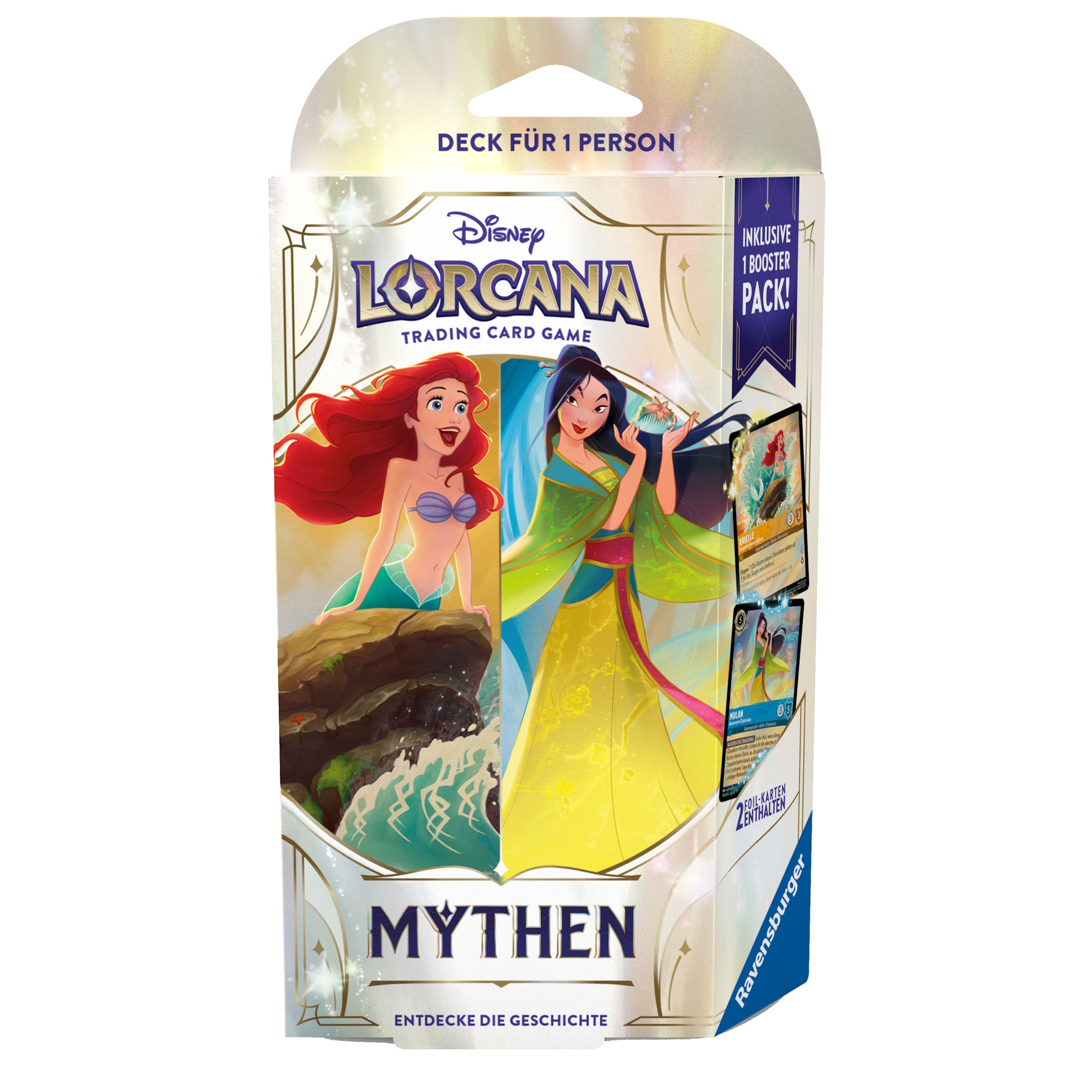 Disney Lorcana Starter Deck Arielle & Mulan (Deutsch)