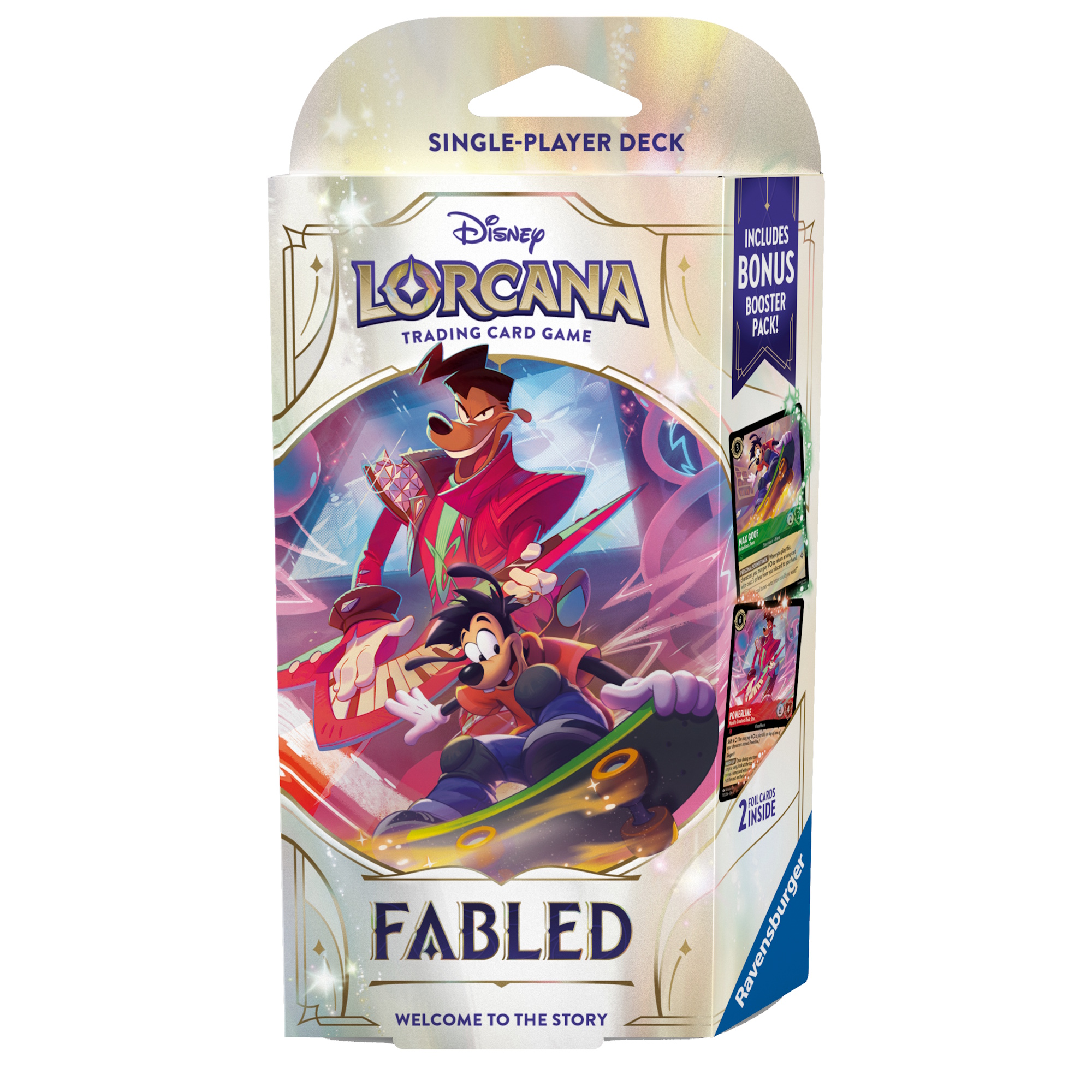 Disney Lorcana - Fabled Starter Deck Max Goof & Powerline (Englisch)