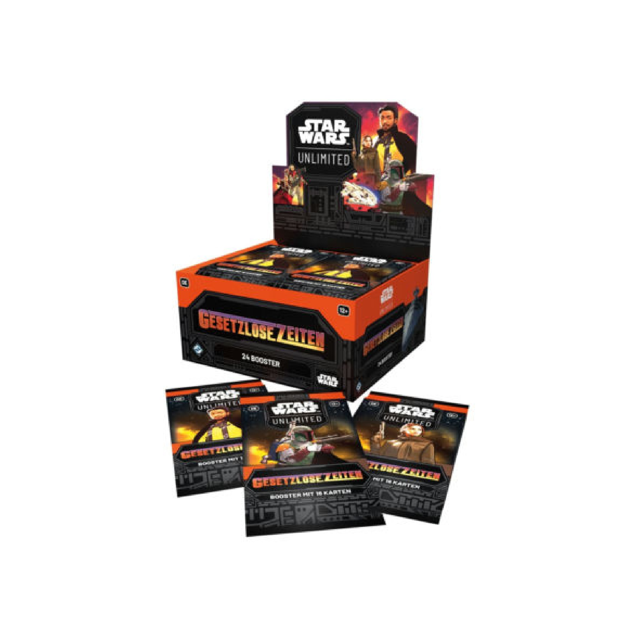 Star Wars Unlimited – Gesetzlose Zeiten Display (Deutsch)