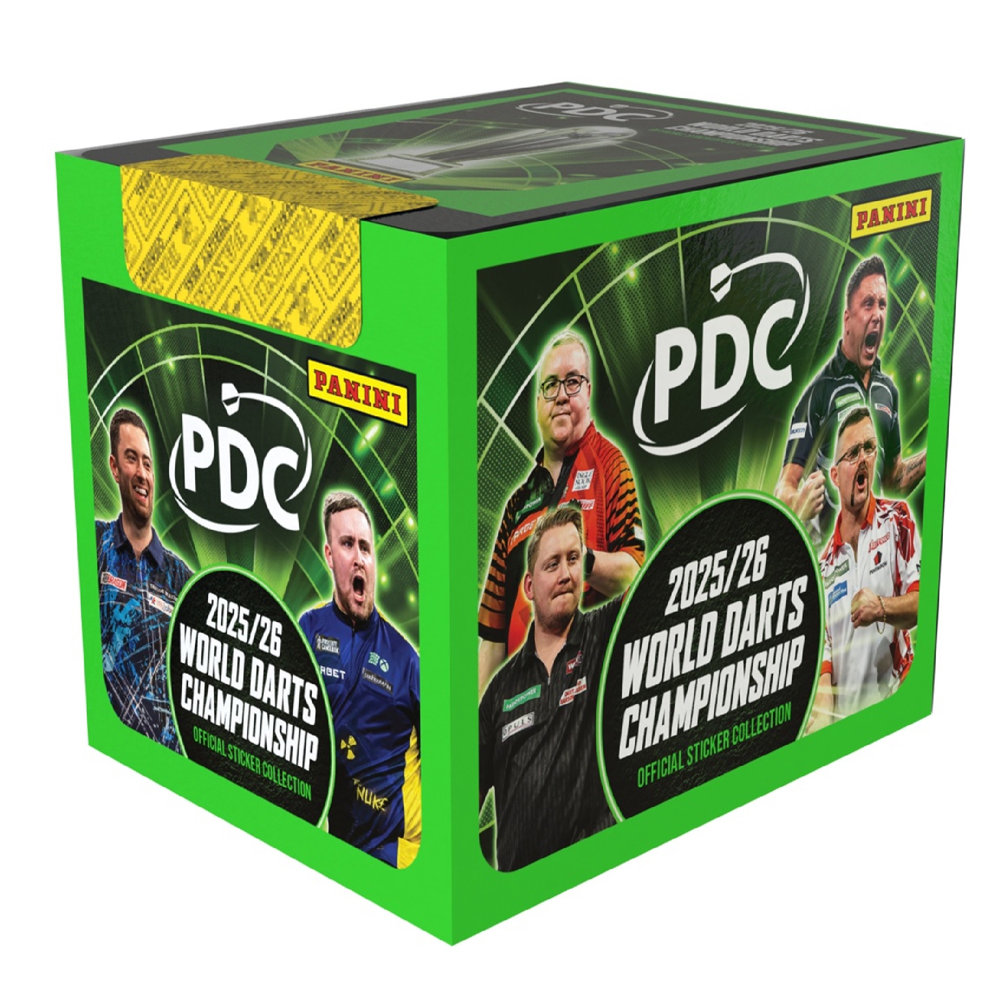 2025/26 PDC World Darts Championship Sticker Display
