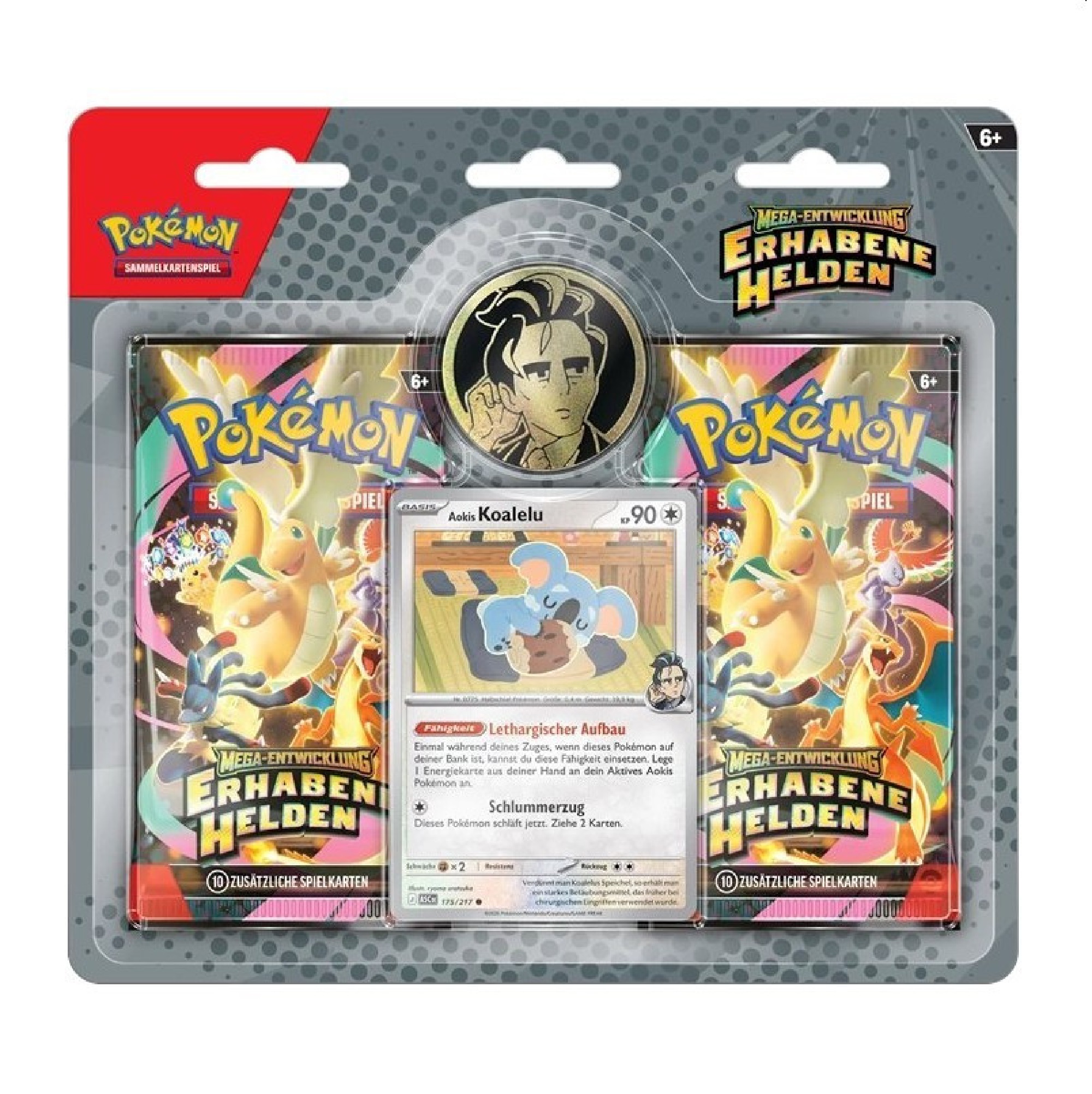 Pokemon Erhabene Helden 2-Pack Blister (Deutsch)