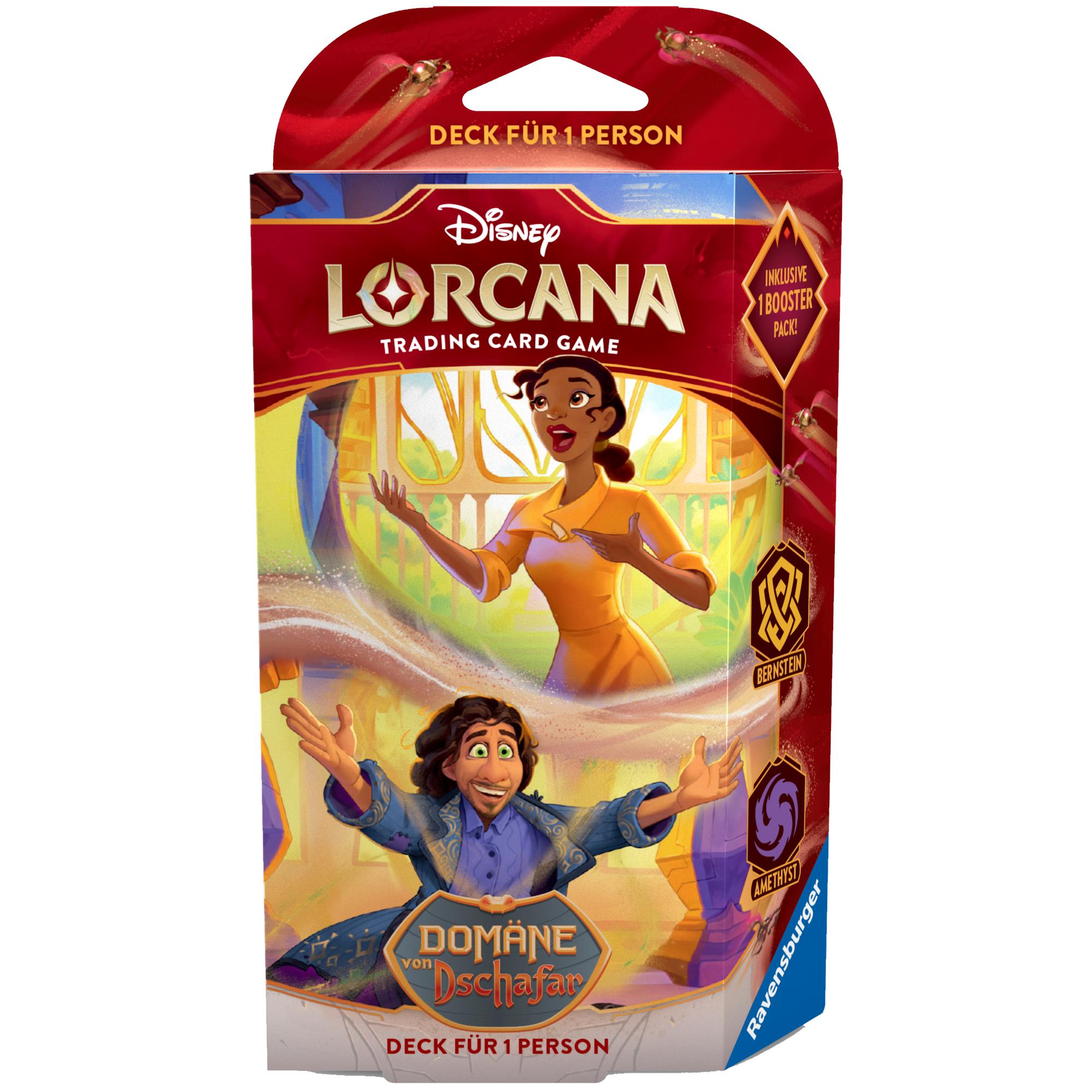 Disney Lorcana - Domäne von Dschafar - Starter Bernstein & Amethyst (Deutsch)