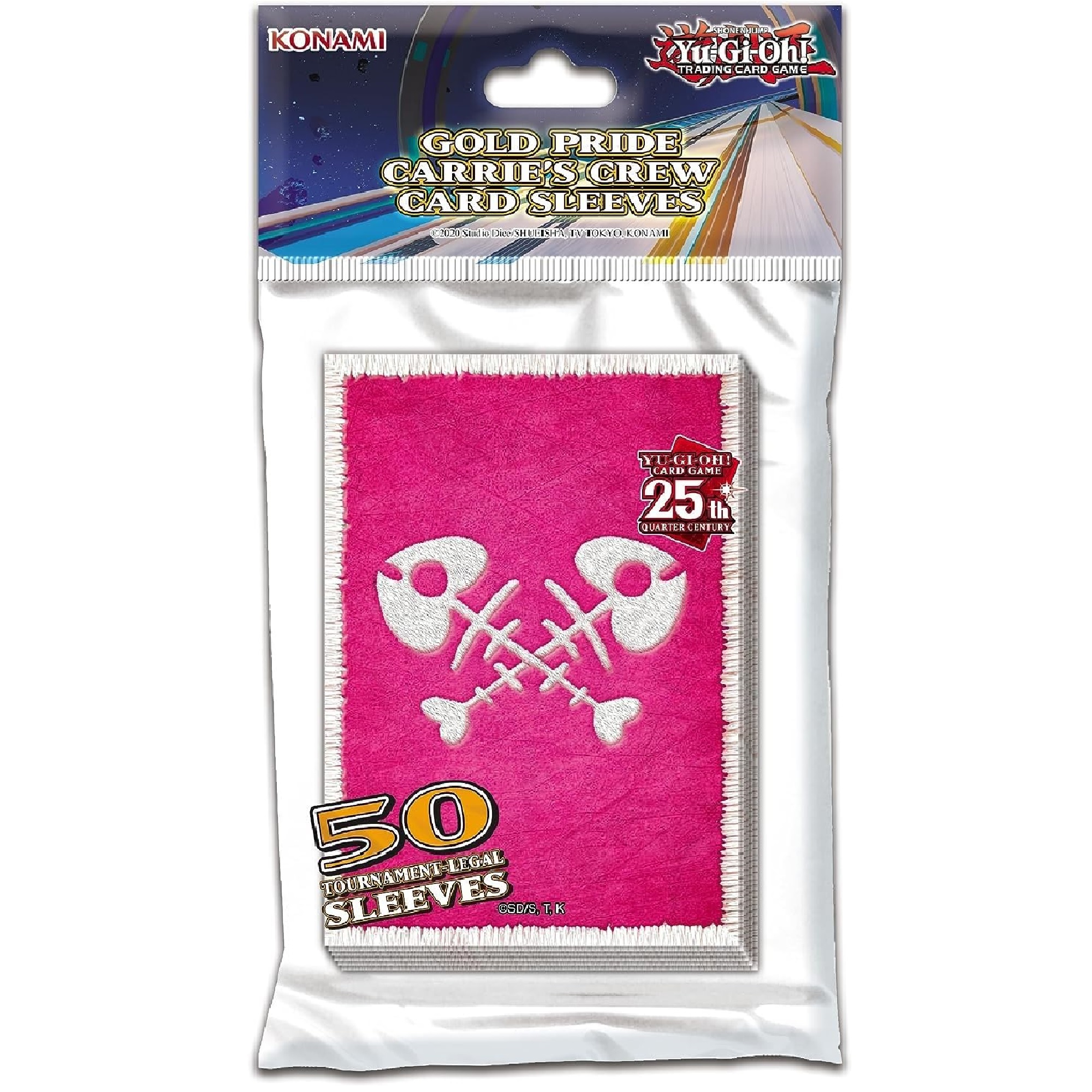 Yu-Gi-Oh! Sleeves Gold Pride Carrie's Crew (50)