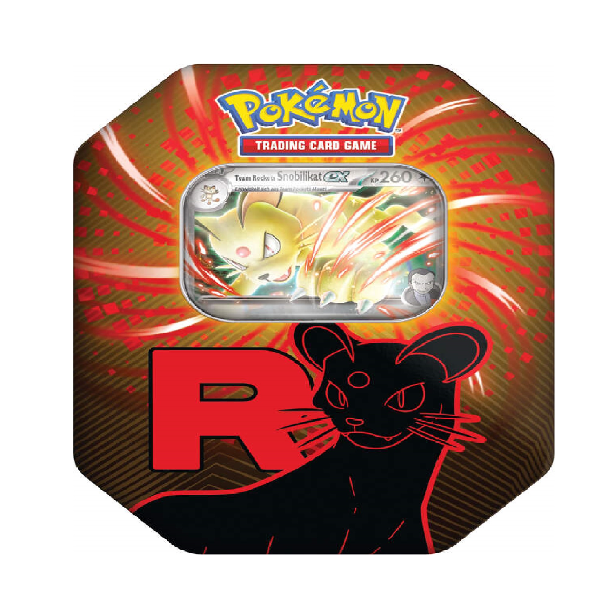 Pokemon Team Rocket Tin Snobilikat (Deutsch)