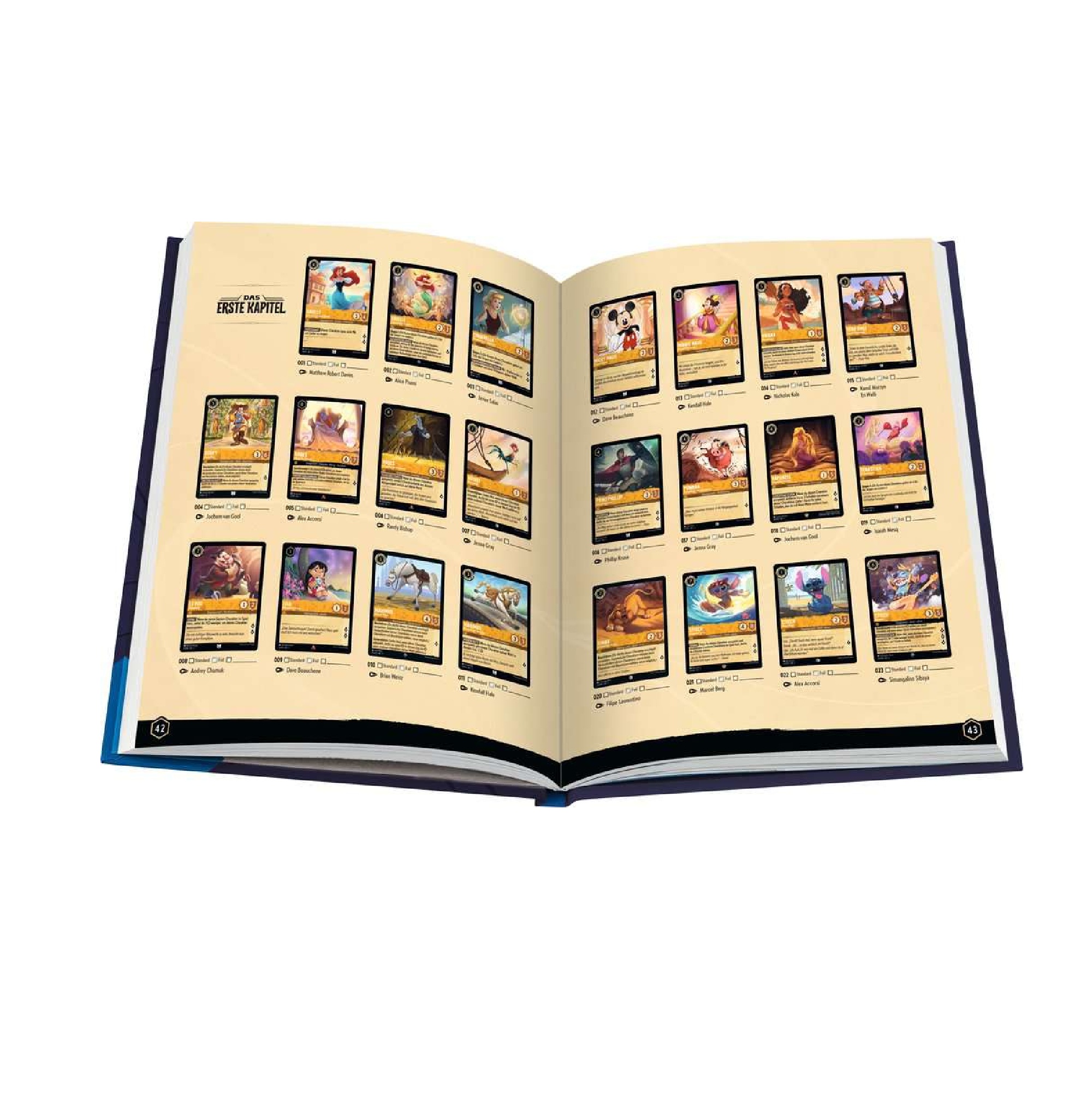 Disney Lorcana Der offizielle Collector's Guide - Set 1-4