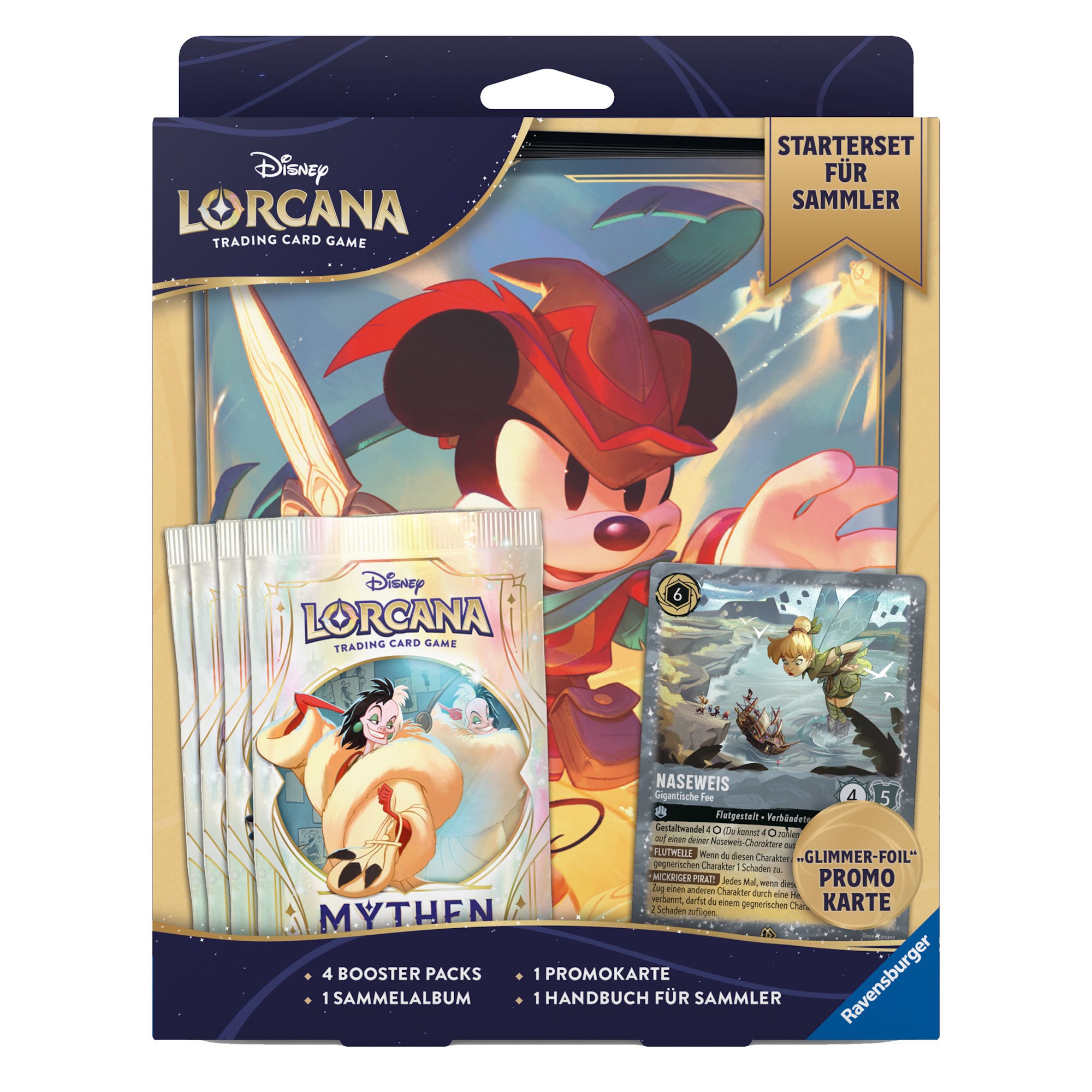 Disney Lorcana - Mythen Starterset für Sammler (Deutsch)