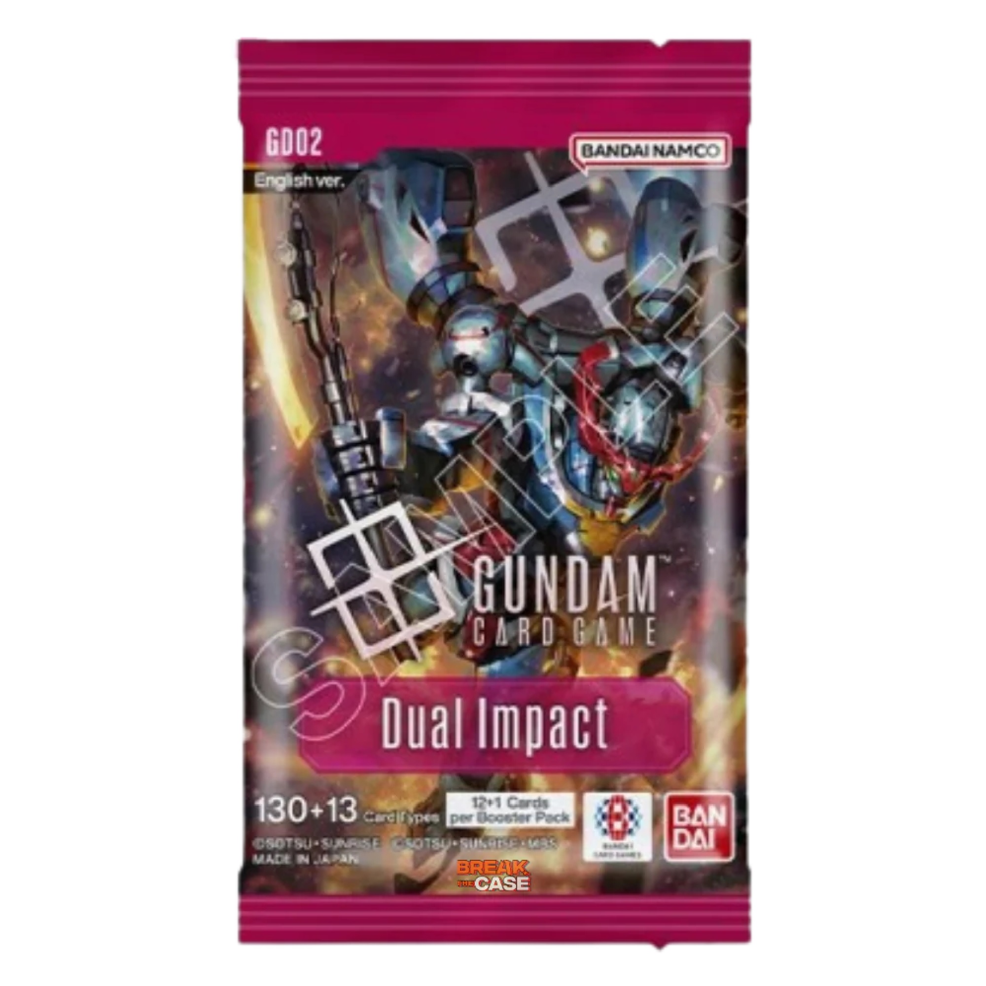 Gundam Booster Display Dual Impact GD02 (Englisch)